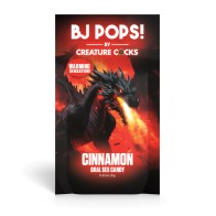 Creature Cocks CC Bj Pops Warming Cinnamon