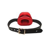 Master Series Vibrating Sissy Mouth Gag - Red