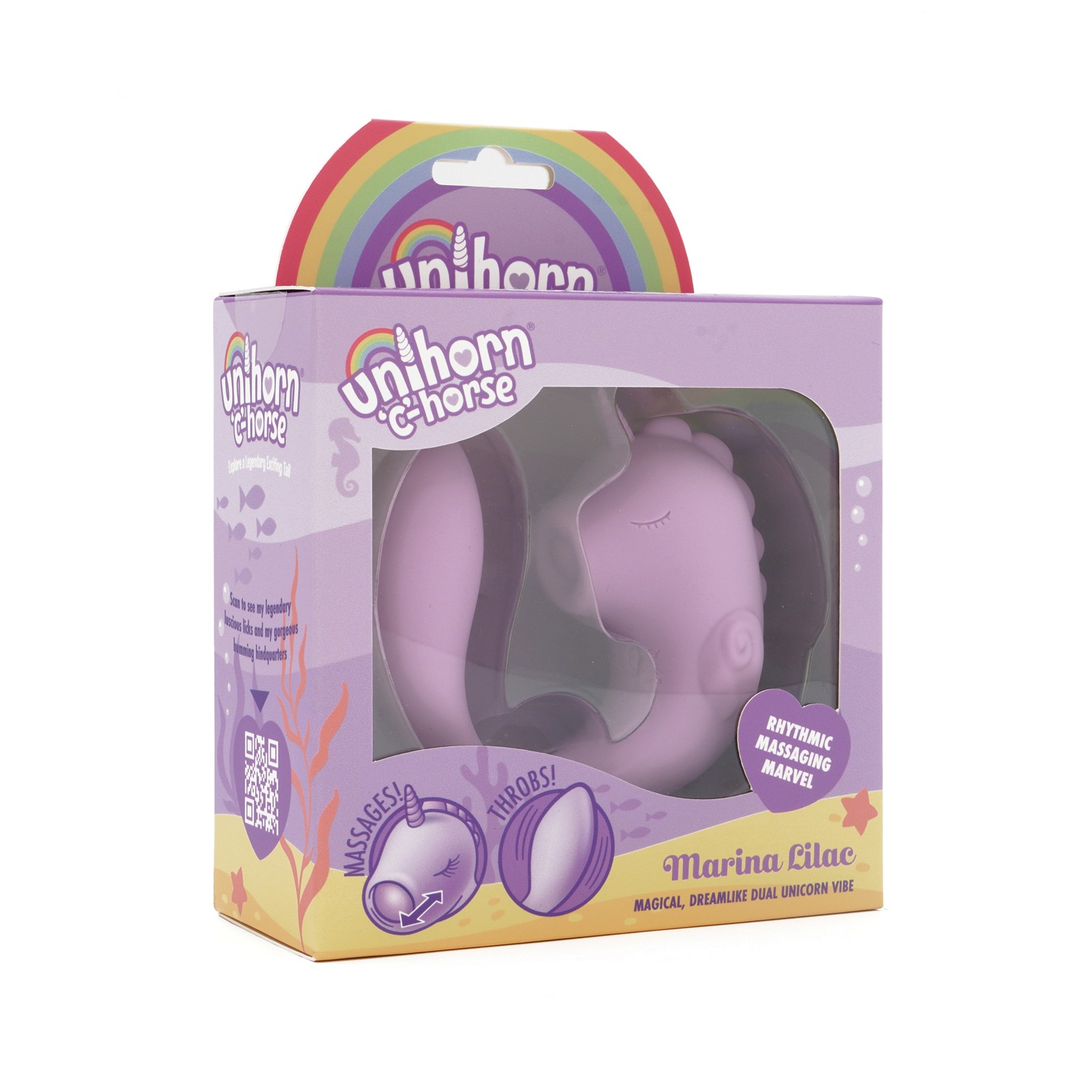 Unihorn C Horse Pleasure Device in Marina Lilac