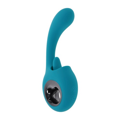 Evolved How Many Licks G-Spot Vibrator - Teal