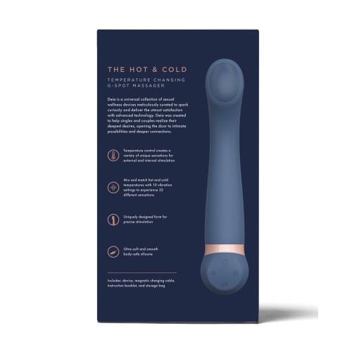 Deia Hot and Cold Vibrator for Intense Pleasure