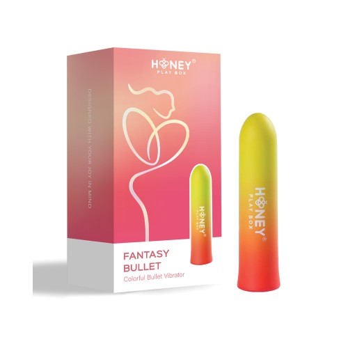 Fantasy Color Gradient Bullet Vibrator - Dark Yellow