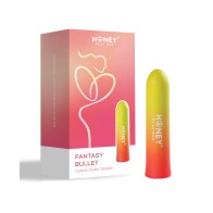 Vibrador Bullet Fantasía Color Gradiente - Amarillo Oscuro