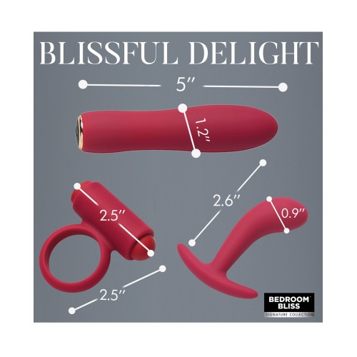 Bedroom Bliss Lovers Bondage Massage Set