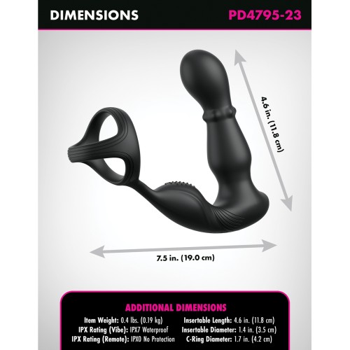 Estimulación P-Spot Ass-Gasm Slide Glide