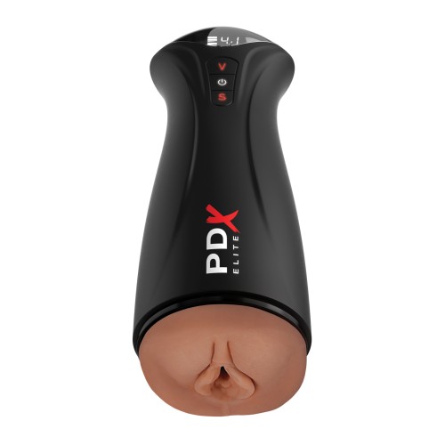 PDX Elite Fuck Gasm Pussy Stroker in Brown