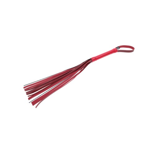 Sex & Mischief Ex's & Oh's Crystal Flogger Red