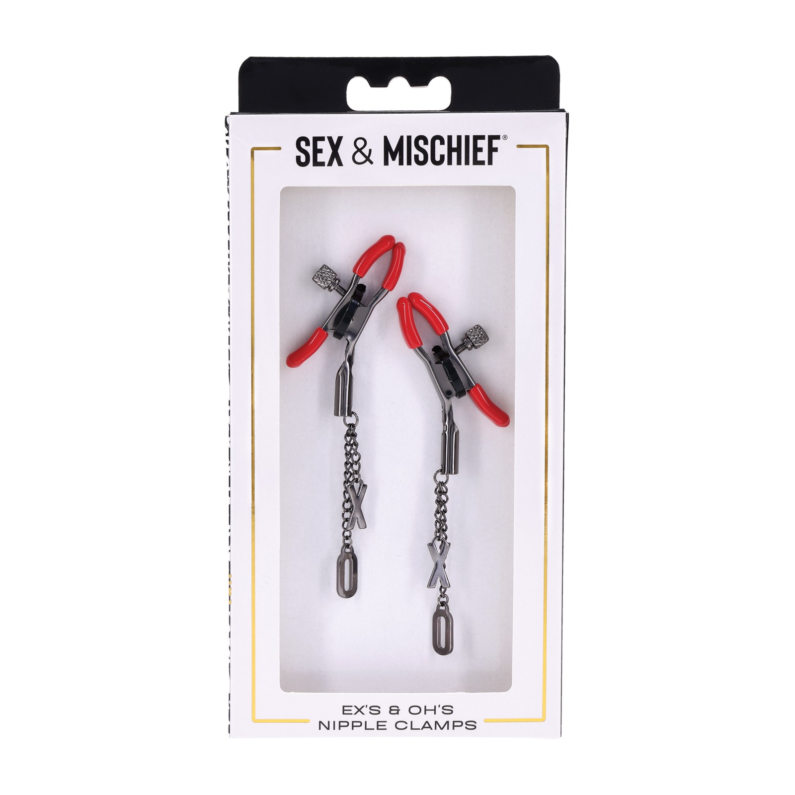 Ex's & Oh's Nipple Clamps for Intense Pleasure