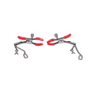 Ex's & Oh's Nipple Clamps for Intense Pleasure