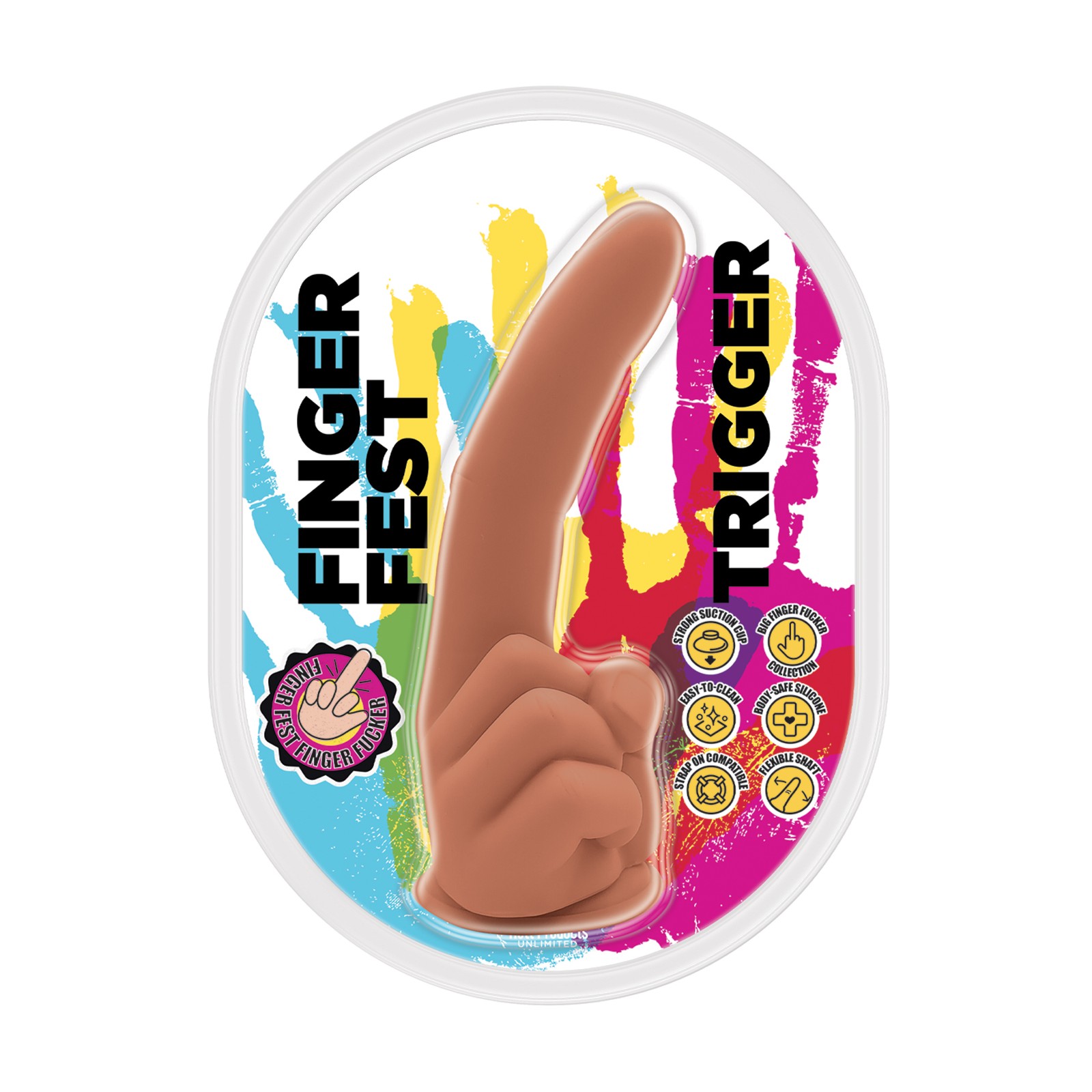 Dildo Trigger Finger Fest - Beige