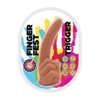 Dildo Trigger Finger Fest - Beige