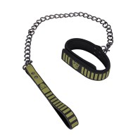 Collar y Correa Tactical Fort Troff para Bondage Cómodo