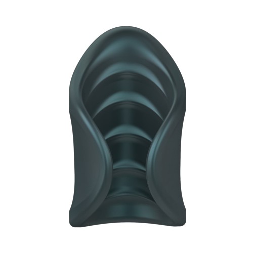 Masturbador Vibrador de Viaje Manwan Starter Gris Pino - Placer Máximo