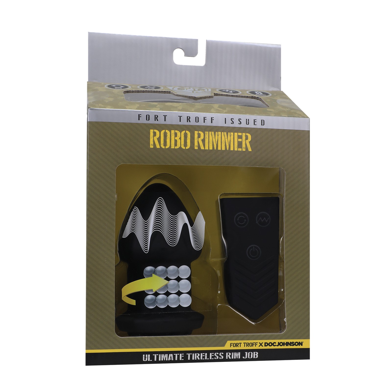 Fort Troff Robo Rimmer Vibrating Anal Plug Remote Control