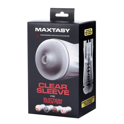 Manga Maxtasy Suction Master para el Placer Supremo