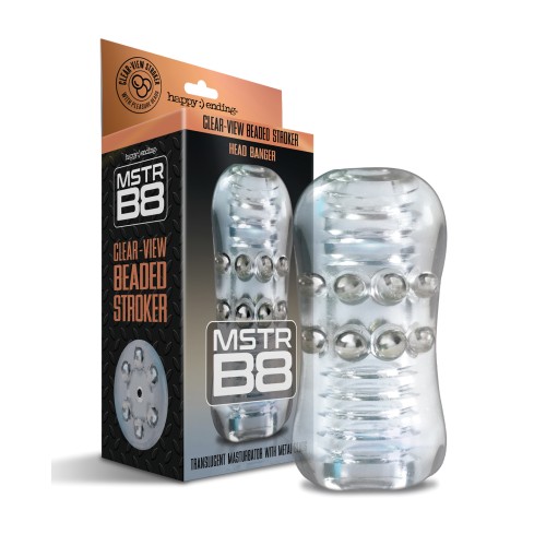 MSTR B8 Head Banger Beaded Stroker