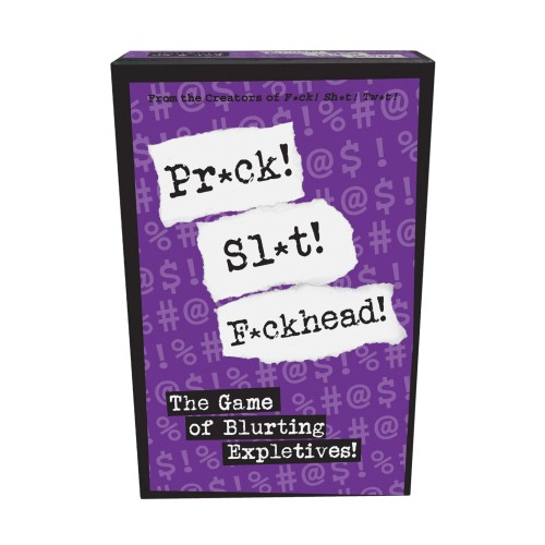 Prck! Slt! Fckhead! - Hilarious Party Game