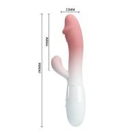 Pretty Love Snappy Rabbit Vibrator Pink Ombre