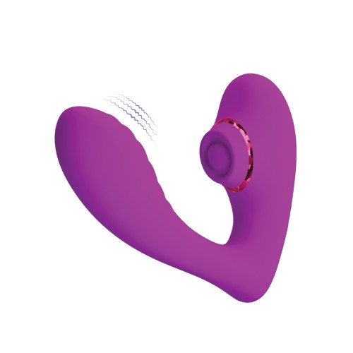 Vibrador Insertable Pretty Love Nauty Fucsia - Placer Pulsante