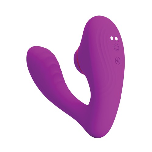 Vibrador Insertable Pretty Love Nauty Fucsia - Placer Pulsante