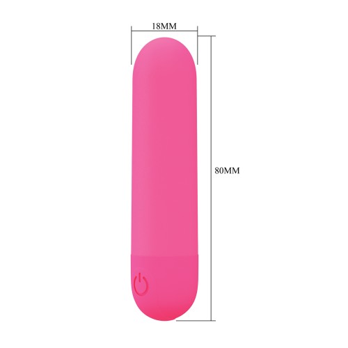 Pretty Love Stephan Mini Massager Bullet - Hot Pink