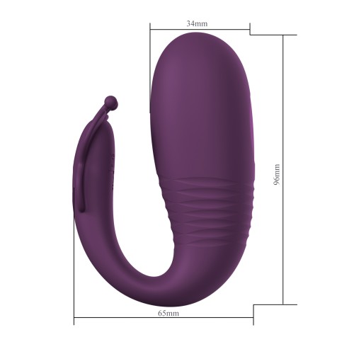 Pretty Love Klay App-Enabled Thrusting Vibrator