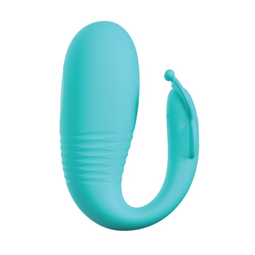 Pretty Love Remi Hands-Free Thrusting Vibrator Aqua