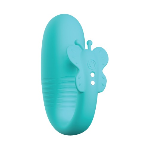 Pretty Love Remi Hands-Free Thrusting Vibrator Aqua