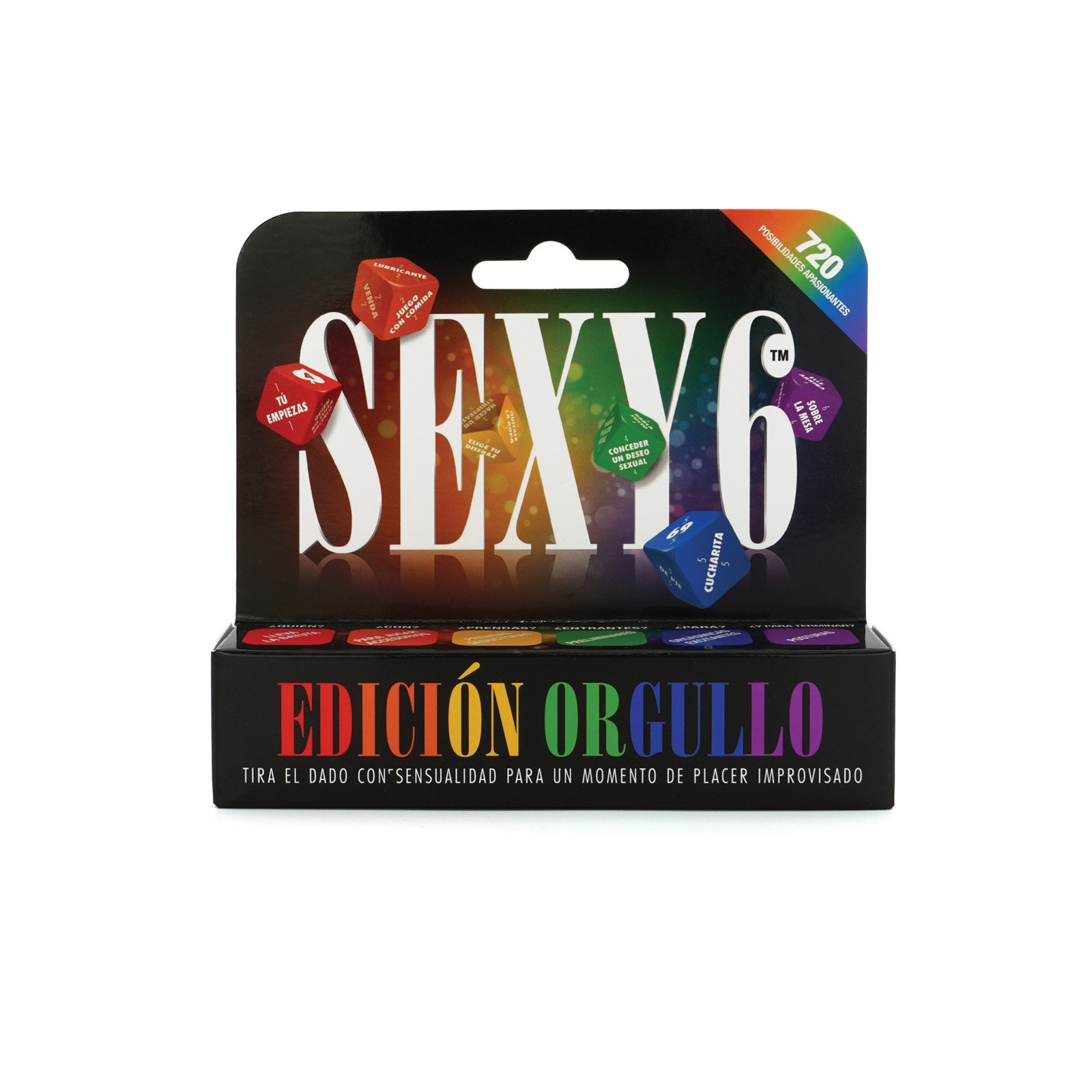 Sexy 6 Dice Game Pride Edition - Spanish