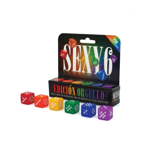 Sexy 6 Dice Game Pride Edition - Spanish