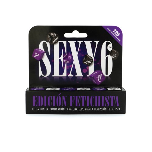 Juego de Dados Sexy 6 Edición Kinky - Español