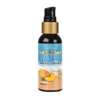 Sensuva Natural Water Based Moisturizer - 2 oz Peach for Comfort