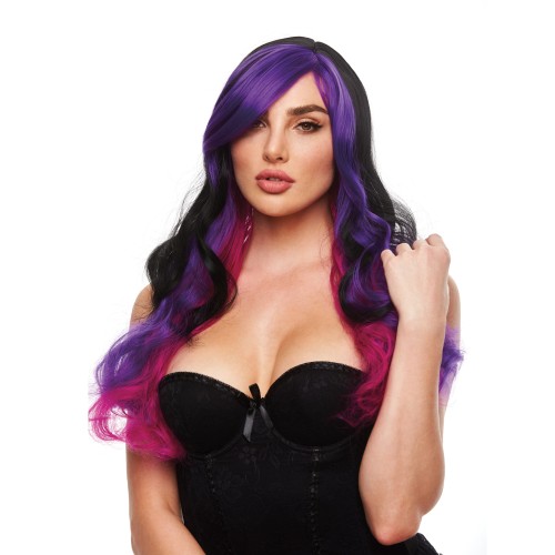 Pleasure Wigs Brandi Black Purple - Fun Accessory