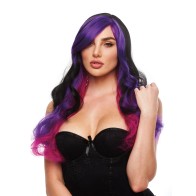 Pleasure Wigs Brandi Black Purple - Fun Accessory