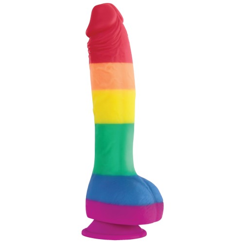 Pride Edition 8-Inch Dong with Suction Cup