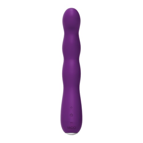 VeDO Quiver Plus Vibrador Recargable - Púrpura Profundo