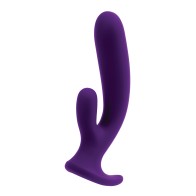 Vibrador Dual Recargable VeDO Wild - Morado