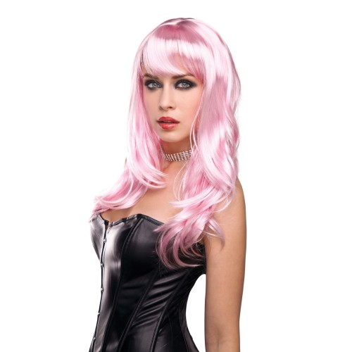 Baby Pink Pleasure Wig for Intimate Fun