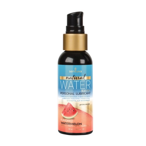 Lubricante Personal a Base de Agua Sensuva Sandía 1.93 oz