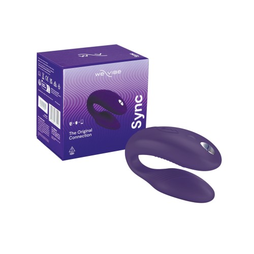 We-Vibe Sync 2 Vibrador para Parejas Púrpura para Conexiones Más Profundas