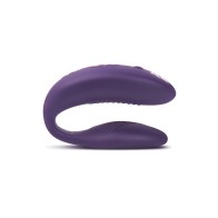 We-Vibe Sync 2 Vibrador para Parejas Púrpura para Conexiones Más Profundas