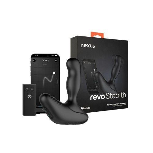 Masajeador Prostático Nexus Revo Stealth Habilitado App Negro