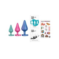 ROMP Luster Butt Plug Kit - Multi Color