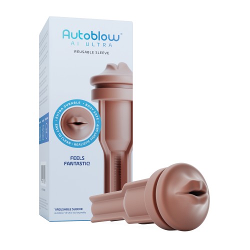 Autoblow AI Ultra Mouth Sleeve - Brown