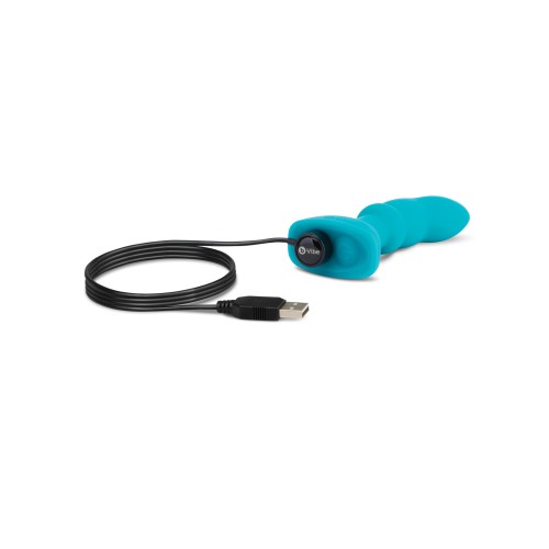 Plug P-Spot con Control Remoto b-Vibe en Azul