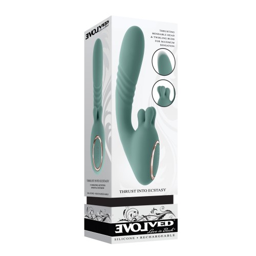 Vibrador Conejito con Movimiento Evolved