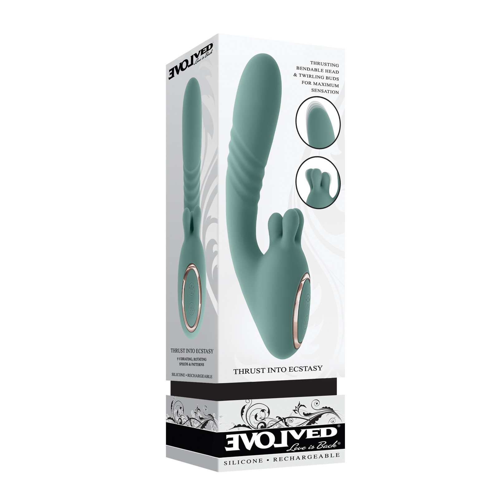 Vibrador Conejito con Movimiento Evolved