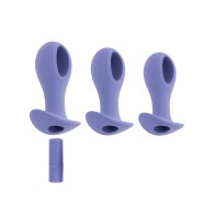 Set de 3 Plugs Anales Evolved Hole Punch