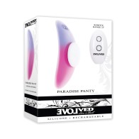 Vibrador Curvo Evolved Paradise para Panties con Control Remoto