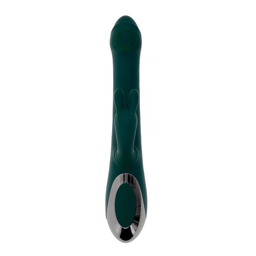 Vibrador Conejito Evolved Tap Tap Tapping Verde